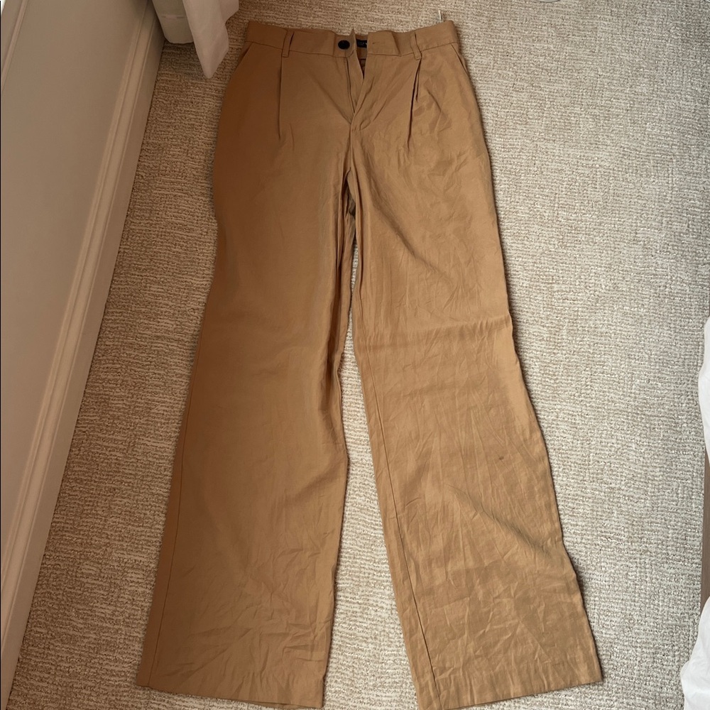Zara Camel Trousers
